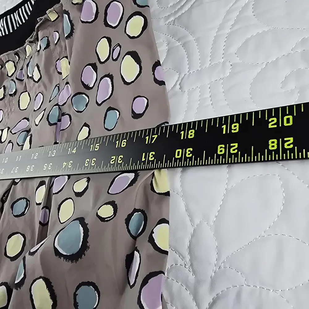 Y2K BCBGMAXAZRIA Polka Dot Dress Multicolor Bubble Print Strappy Size 6 - Picture 9 of 9